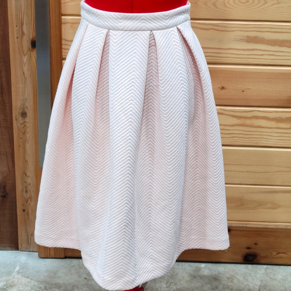 Forever 21 Light Pink Circle Skirt
